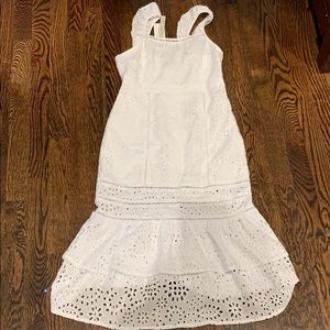White Eyelet dress